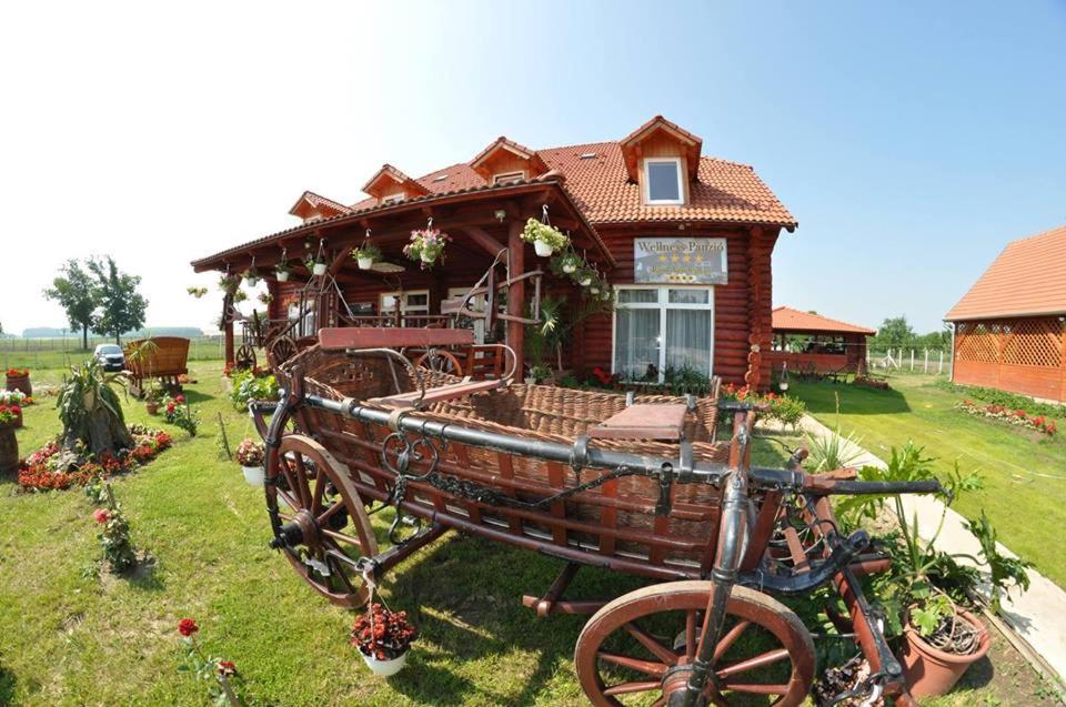 Roenk-Wellness Panzio Mezopeterd Bed & Breakfast Bagian luar foto